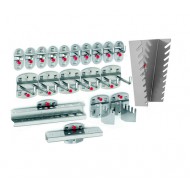 Assortiment de 20 porte outils RasterPlan alu