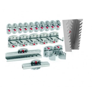 Assortiment de 20 porte outils RasterPlan alu