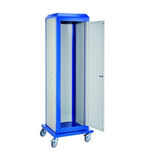 Tour perforée Tool Tower  mobile avec porte - Modèle haut