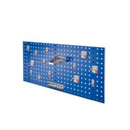 Composition de panneau perfore avec assortiment 15 pièces Abax - bleu gentiane
